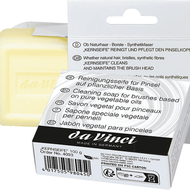 da Vinci Series 4033 KERNSEIFE Brush Soap - 100 g in carton packing