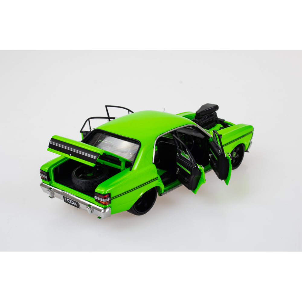 DDA 1/24 Supercharged XY GTHO Ford In Lime Green