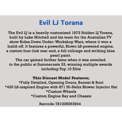DDA 1:24 Evil LJ Torana