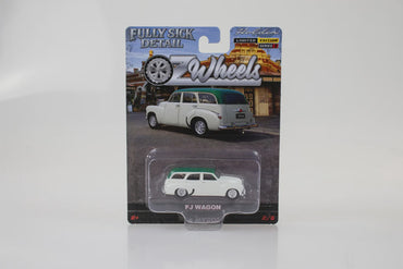 1:64 Oz Wheels FSD Road Series 3 - Holden FJ Wagon - White/Green