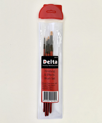 Delta - Finishing and Effects Brush Set