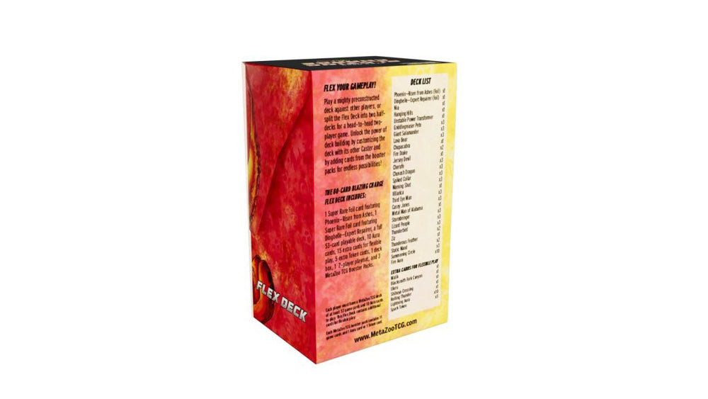 MetaZoo TCG Flex Decks -Blazing Charge Flex Deck
