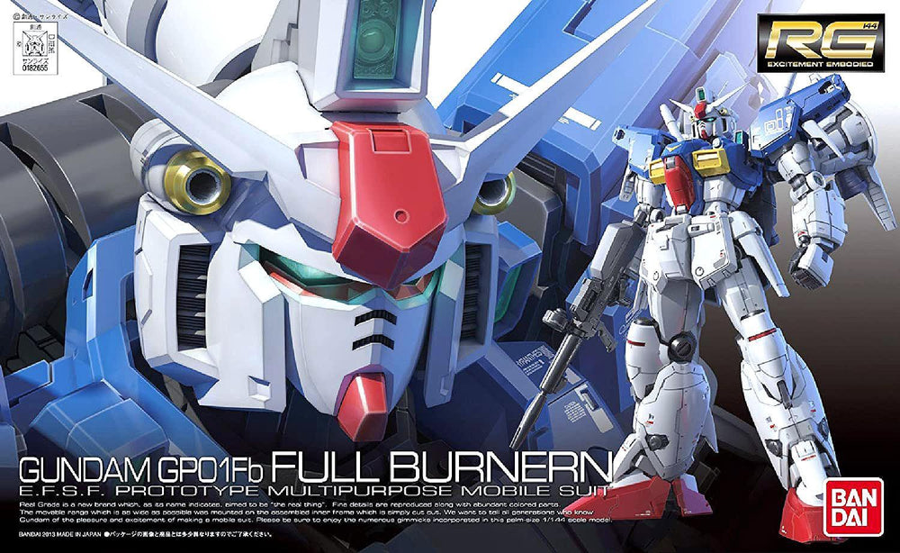 Bandai Gundam RG 1/144 RX-78GP01 FB Gunpla Model Kit