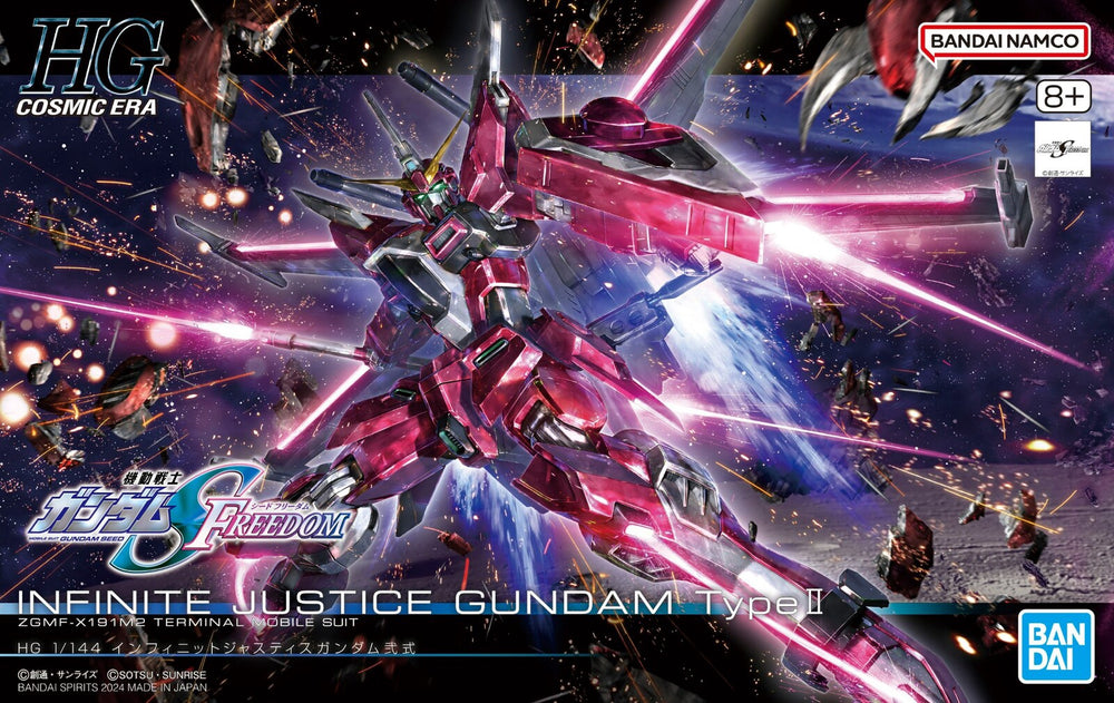 HG 1/144 Infinite Justice Gundam Type II