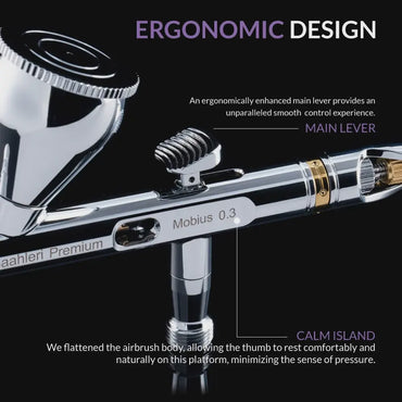 Gaahleri Airbrush Premium Series GHPM-Mobius 0.3mm