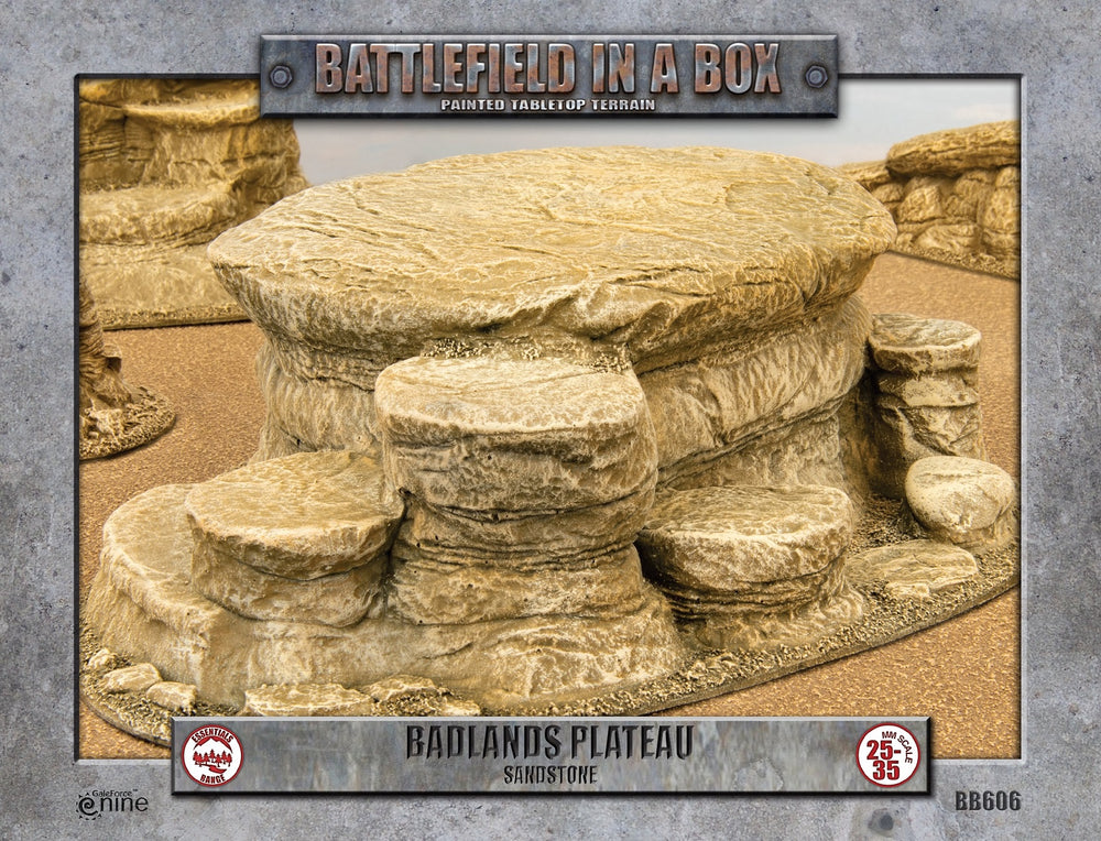 Battlefield in a Box: Badlands: Bluff - Sandstone
