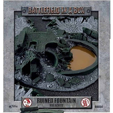 Battlefield in a Box: Gothic Battlefields: Ruined Fountain - Malachite