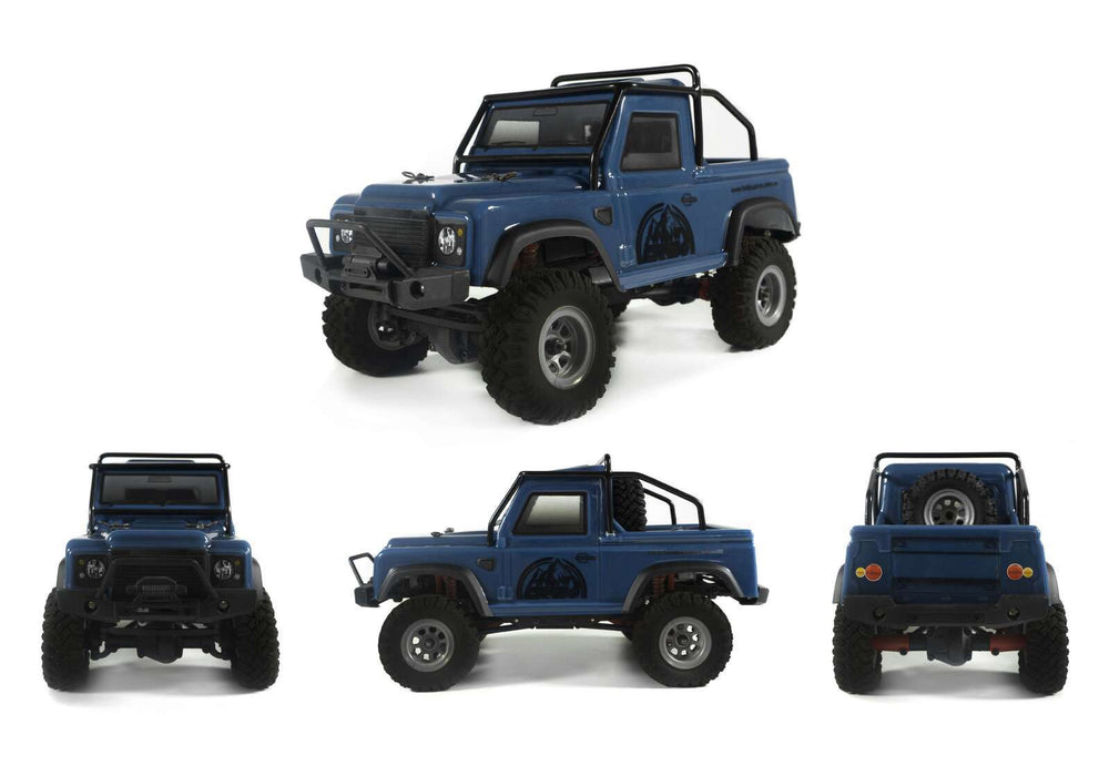 Hobby Plus 1/24 Defender RTR Scale Crawler (Dark Blue)