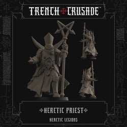 Trench Crusade: Heretic Priest (Polear/Staff, Knife)