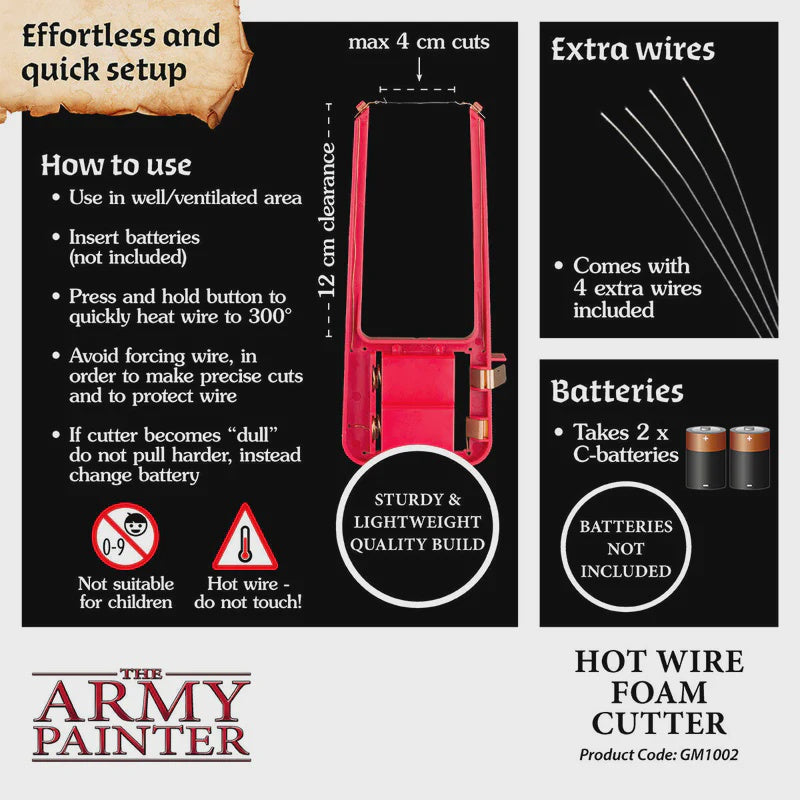 The Army Painter - Gamemaster: Hot Wire Foam Cutter