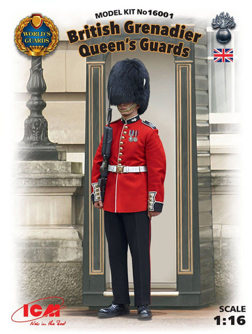 ICM 1/16 British Grenadier Queen’s Guards Plastic Model Kit