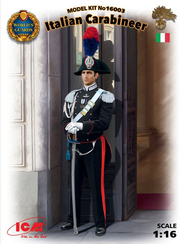 ICM 1/16 Italian Carabinier Plastic Model Kit