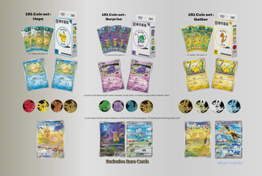 Pokemon TCG: Collection 151C 3.0 Surprise Coin Collection Box (S-Chinese) Purple