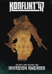 Konflikt '47: The Rift War Volume 2 - Invasion Amerika book (With US Special Miniature)