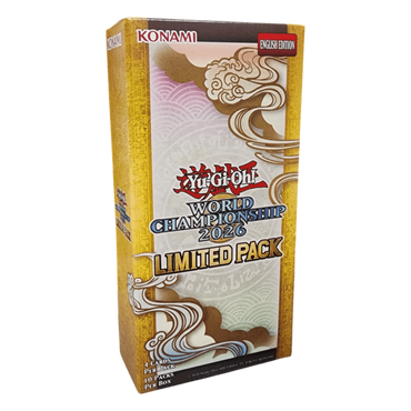 Yu-Gi-Oh! - 2026 Limited World Championship pack Box
