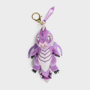 Dungeons & Dragons: 3" Plush Charms - Gem Wyrmling 50th Anniversary - Amethyst