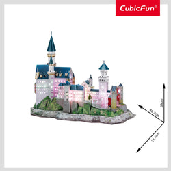 CubicFun - LED Neuschwanstein Castle 3D - 128pc