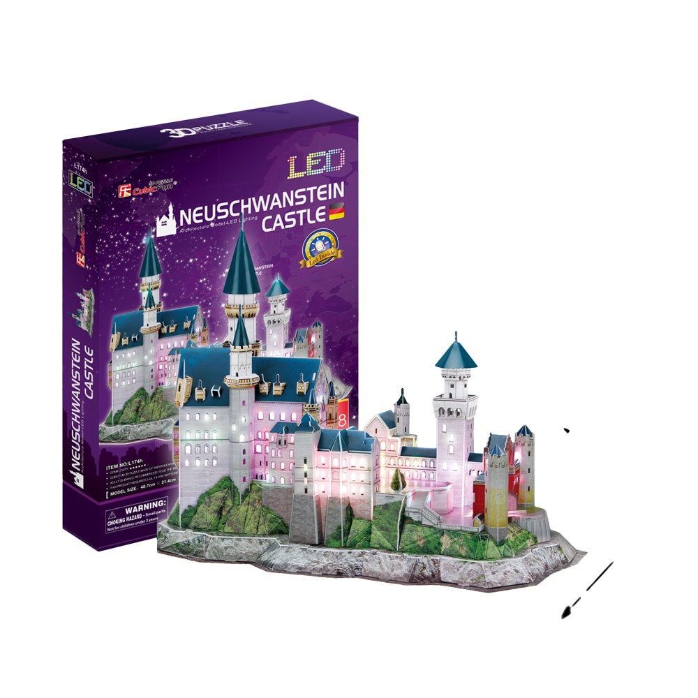 CubicFun - LED Neuschwanstein Castle 3D - 128pc