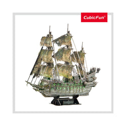 CubicFun - LED Flying Dutchman 3D Puzzle - 360pc