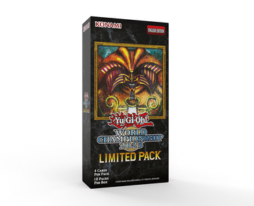 Yu-Gi-Oh! - 2025 Limited World Championship Pack display