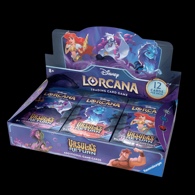 Lorcana TCG Series 4 Ursula's Return Booster Display