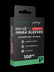 MintFit Inner Sleeves - Japanese Mini Size - 100pc