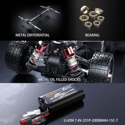 MJX 1/14 Hyper Go Lancia 4WD Brushless 2S RC Car