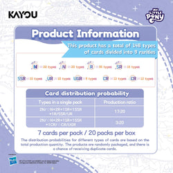 Kayou My Little Pony Friendship Eternal Fun Moments Foil Pack Series 3 Booster Box