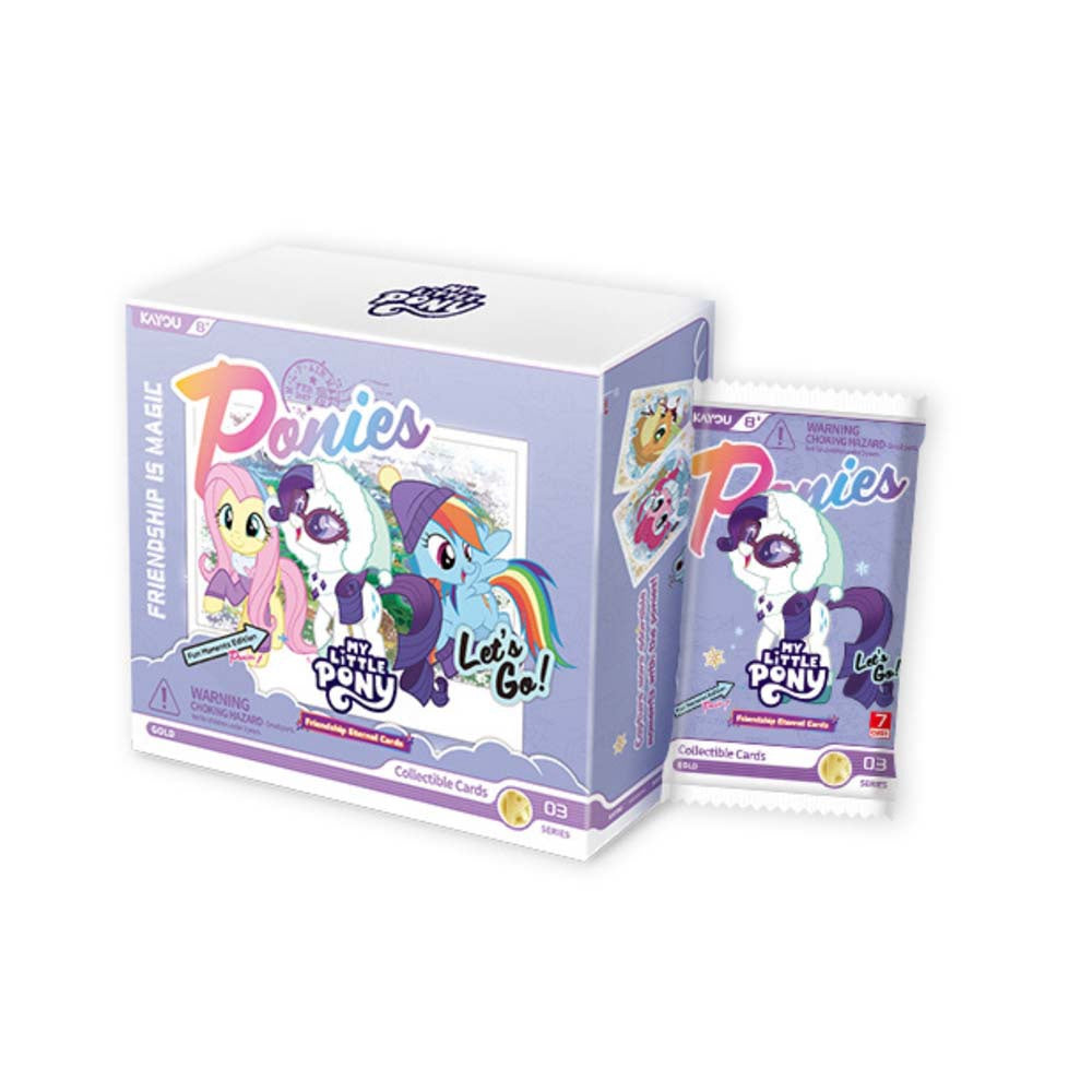 Kayou My Little Pony Friendship Eternal Fun Moments Foil Pack Series 3 Booster Box