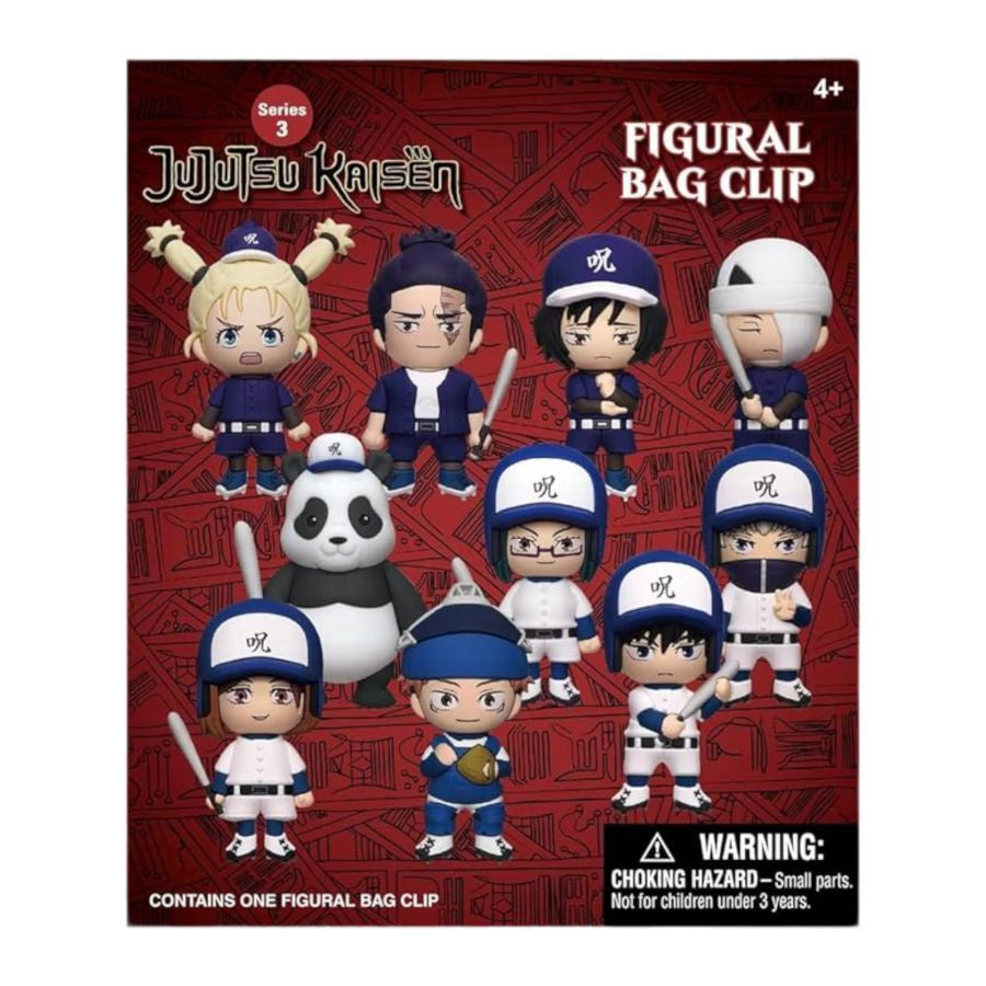 Jujutsu Kaisen - 3D PVC Bag Clips Blind Bag Series 3
