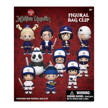 Jujutsu Kaisen - 3D PVC Bag Clips Blind Bag Series 3