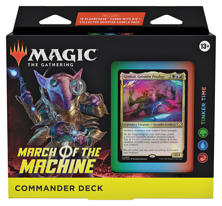 MARCH OF THE MACHINE COMMANDER DECK-TINKER TIME