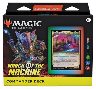 MARCH OF THE MACHINE COMMANDER DECK-TINKER TIME