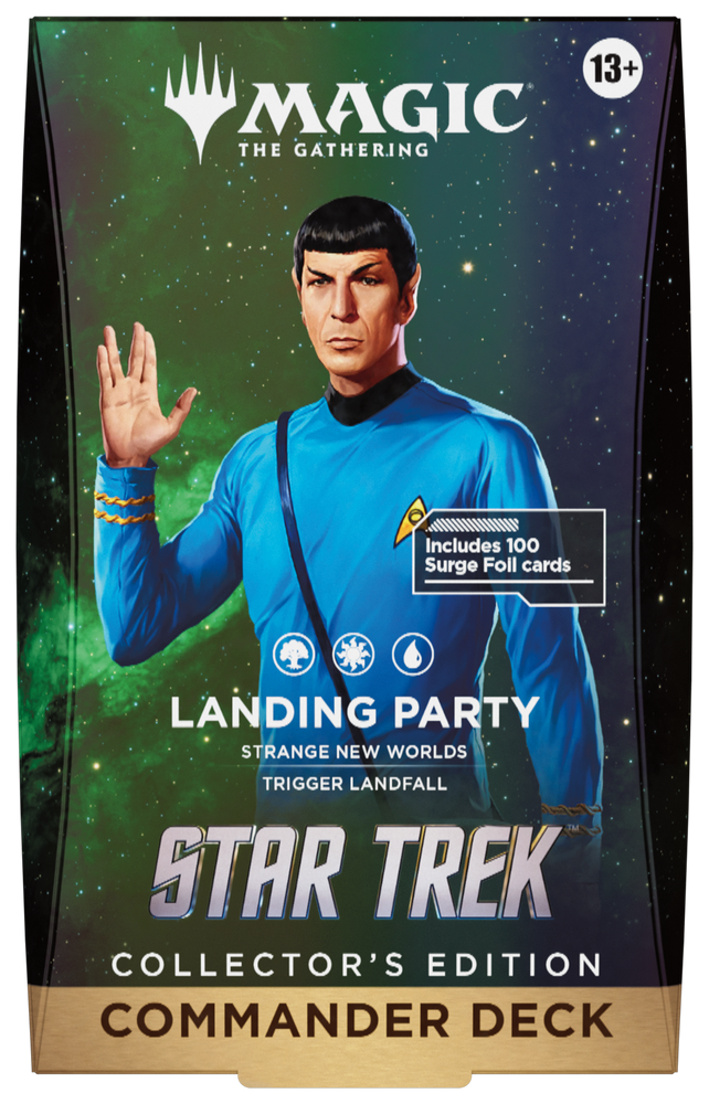 Magic the Gathering Star Trek Collector Commander Landing Party