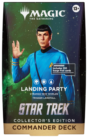 Magic the Gathering Star Trek Collector Commander Landing Party