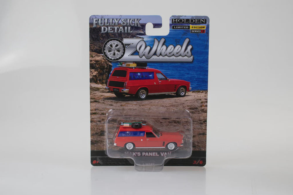 1:64 Oz Wheels FSD Road Series 3 - Holden HJ Panel Van - Orange - Mad Max