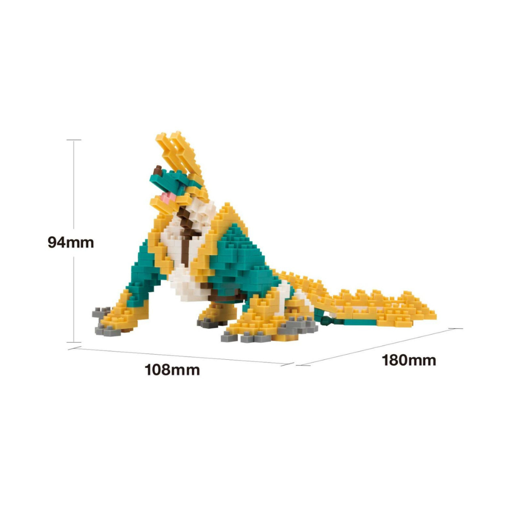 NanoBlock (NBM-008R)- Monster hunter collection - Zinogre