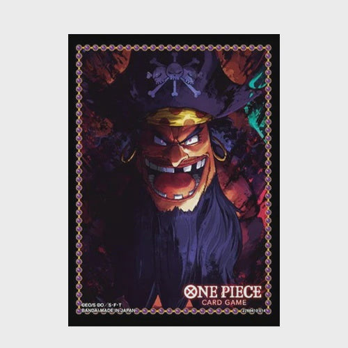 One Piece Card Game Official Sleeves TCG+ Limited Edition Vol. 3 - Blackbeard