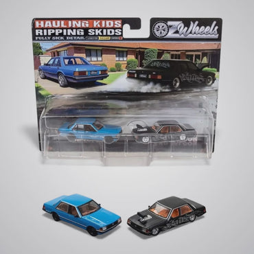 Oz Wheels 1:64 FSD Twin Pack Series 1 XD Falcon Twin Pack (Street Style)
