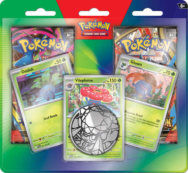 Pokemon Enhanced 2-Pack Blister 2026 ( Oddish Promo's )