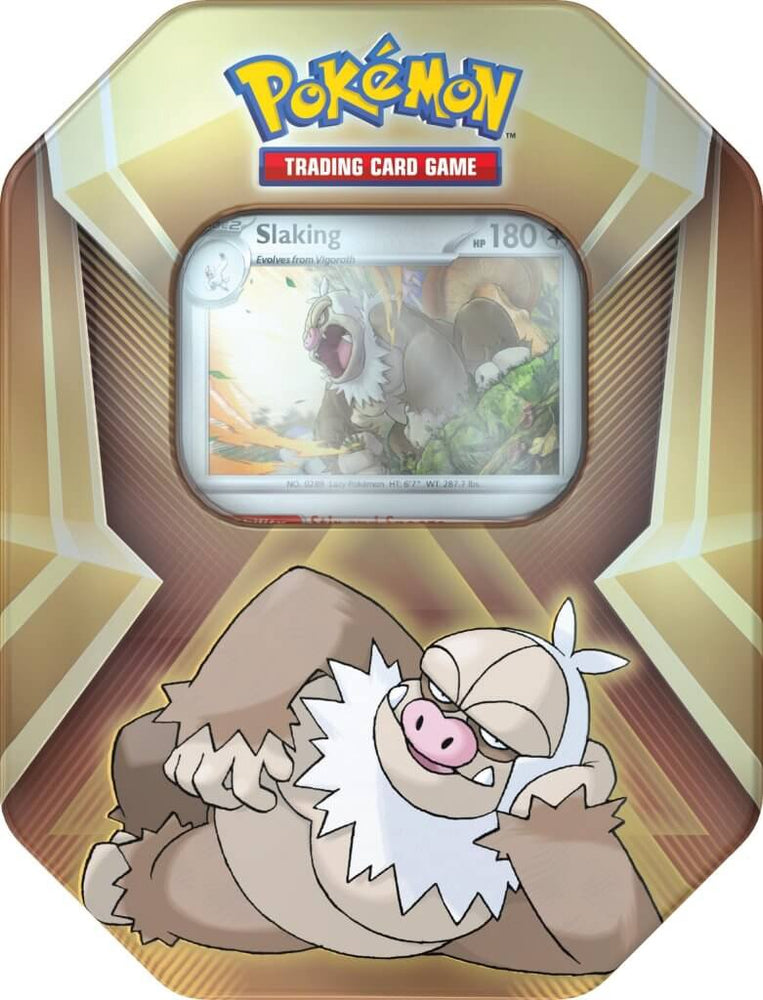 POKÉMON TCG Triple Whammy Back Issue Collector Tin (Slaking)