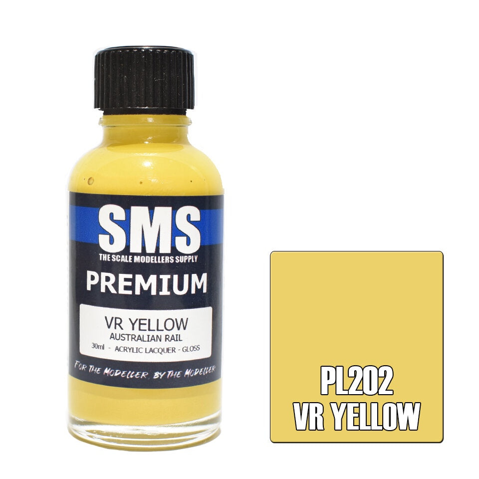 PL202 Premium VR YELLOW (AUSTRALIAN RAIL) 30ml