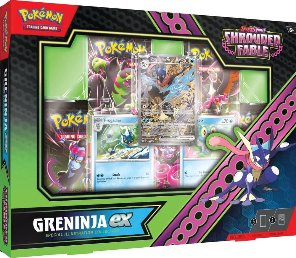 POKÉMON TCG Scarlet & Violet 6.5 Shrouded Fable Greninja ex Special Collection