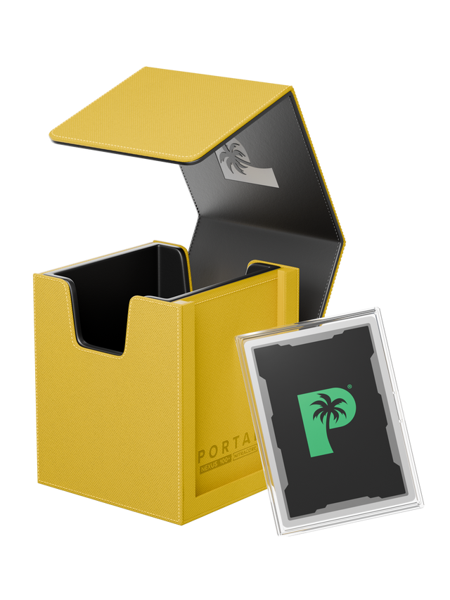 Palms Off - Portal Deck Box - Nexus 100+ Yellow