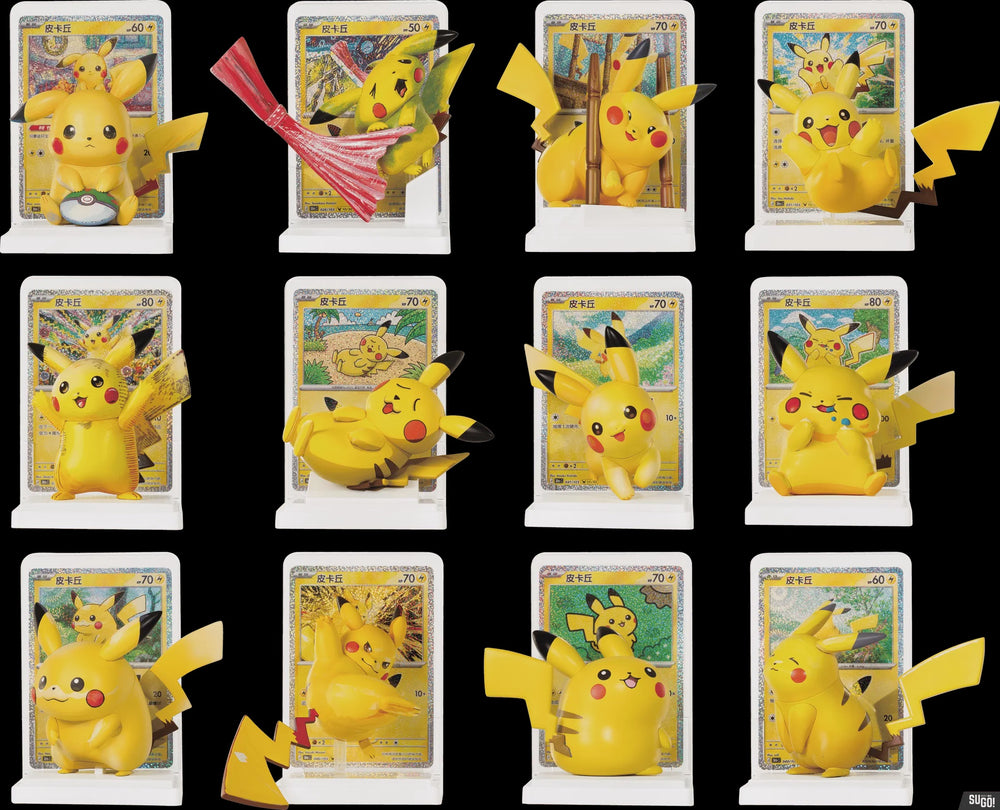 Pokemon Dream Painting 30th Anniversary Pikachu Figure Set - Blind Box 4.0