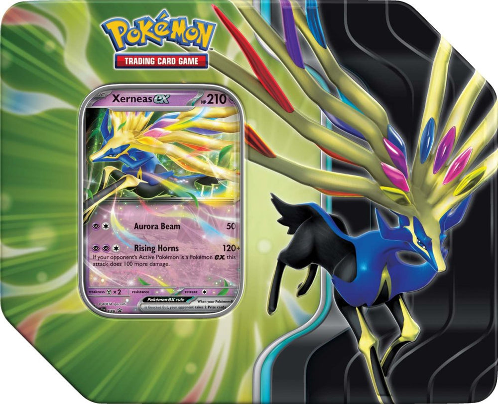 POKÉMON TCG Azure Legends Tin - Xerneas ex