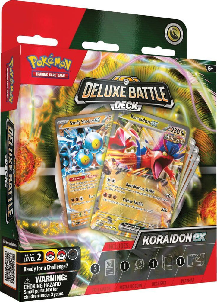 POKMON TCG Miraidon ex / Koraidon ex Deluxe Battle Deck POKMON TCG Miraidon ex / Koraidon ex Deluxe Battle Deck