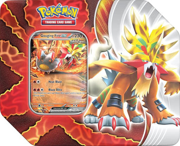 POKÉMON TCG Paradox Destinies Tin - Gouging Fire ex