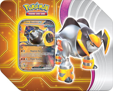 POKÉMON TCG Paradox Destinies Tin - Iron Boulder ex