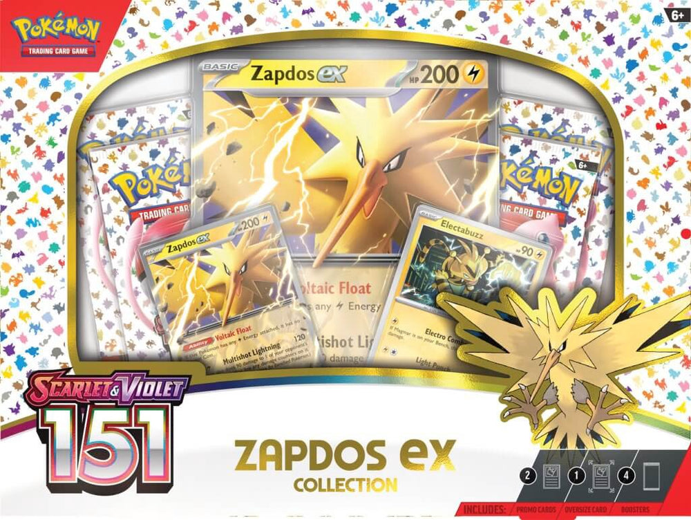 POKÉMON Scarlet & Violet 151 Collection—Zapdos ex